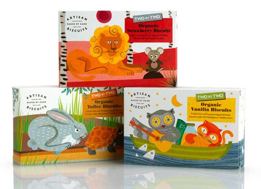 插畫賦予品牌包裝設計新潮時尚的產品調性