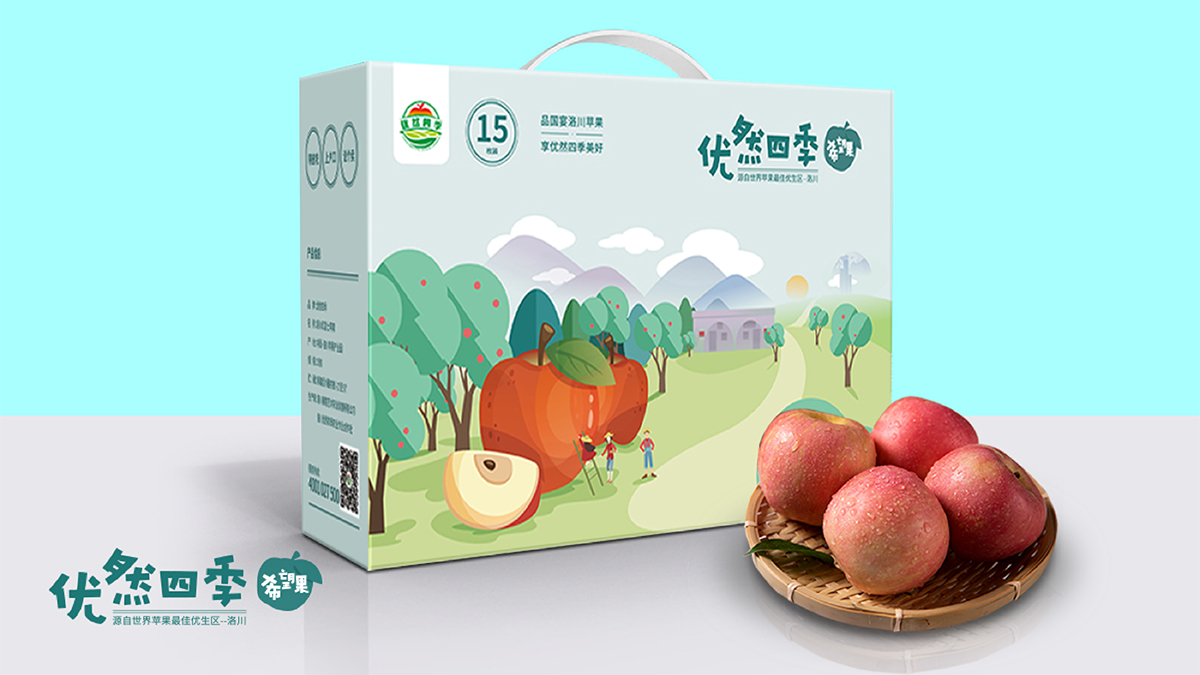 武漢包裝設計，水果包裝設計，農產品包裝設計